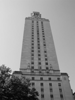 Tower on UT campus